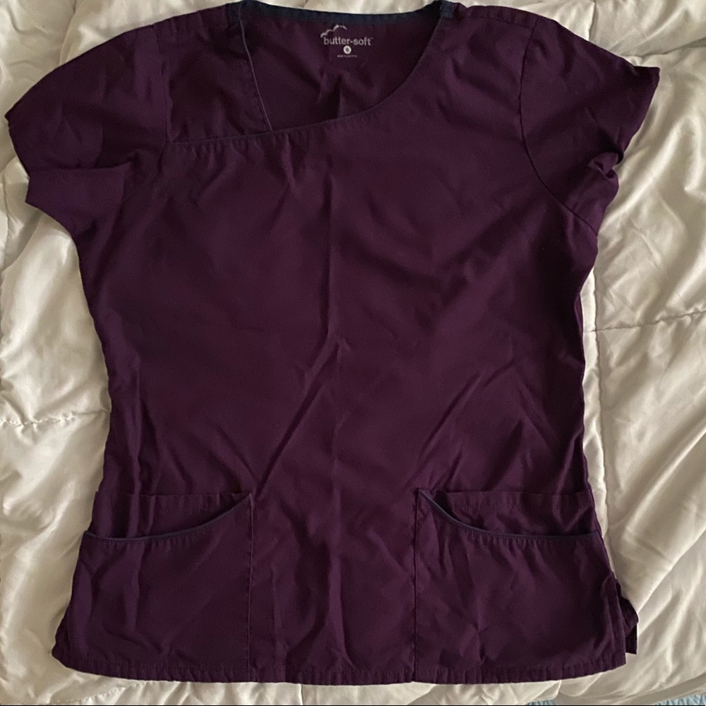 Butter Soft Stretch Scrub Top